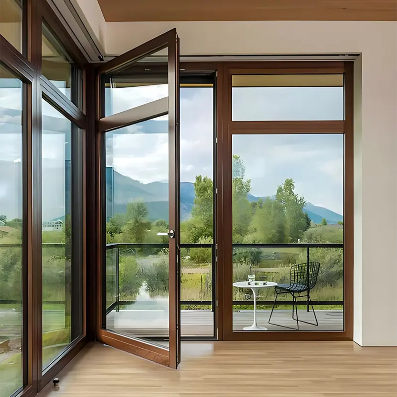 Dörrar i aluminiumlegeringssystem